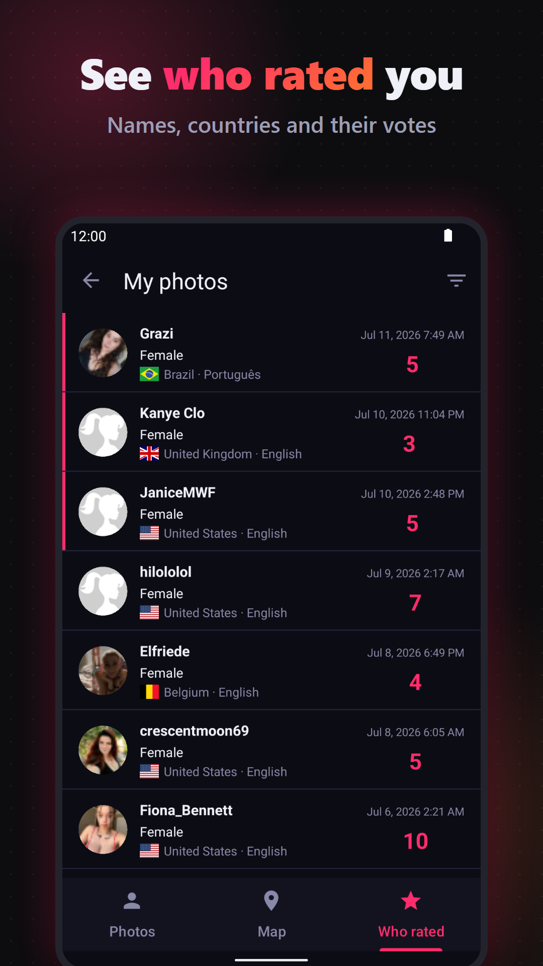 Rate Me iPhone screenshot 4
